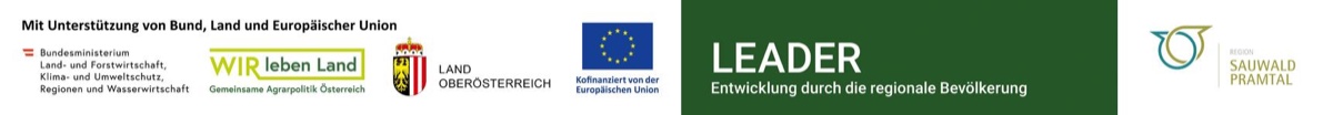 Mit Unterstützung von Bund, Land Oberösterreich und der Europäischen Union